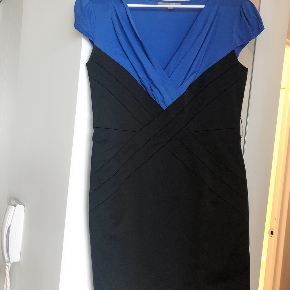 Vero Moda black satin mini dress size S-M